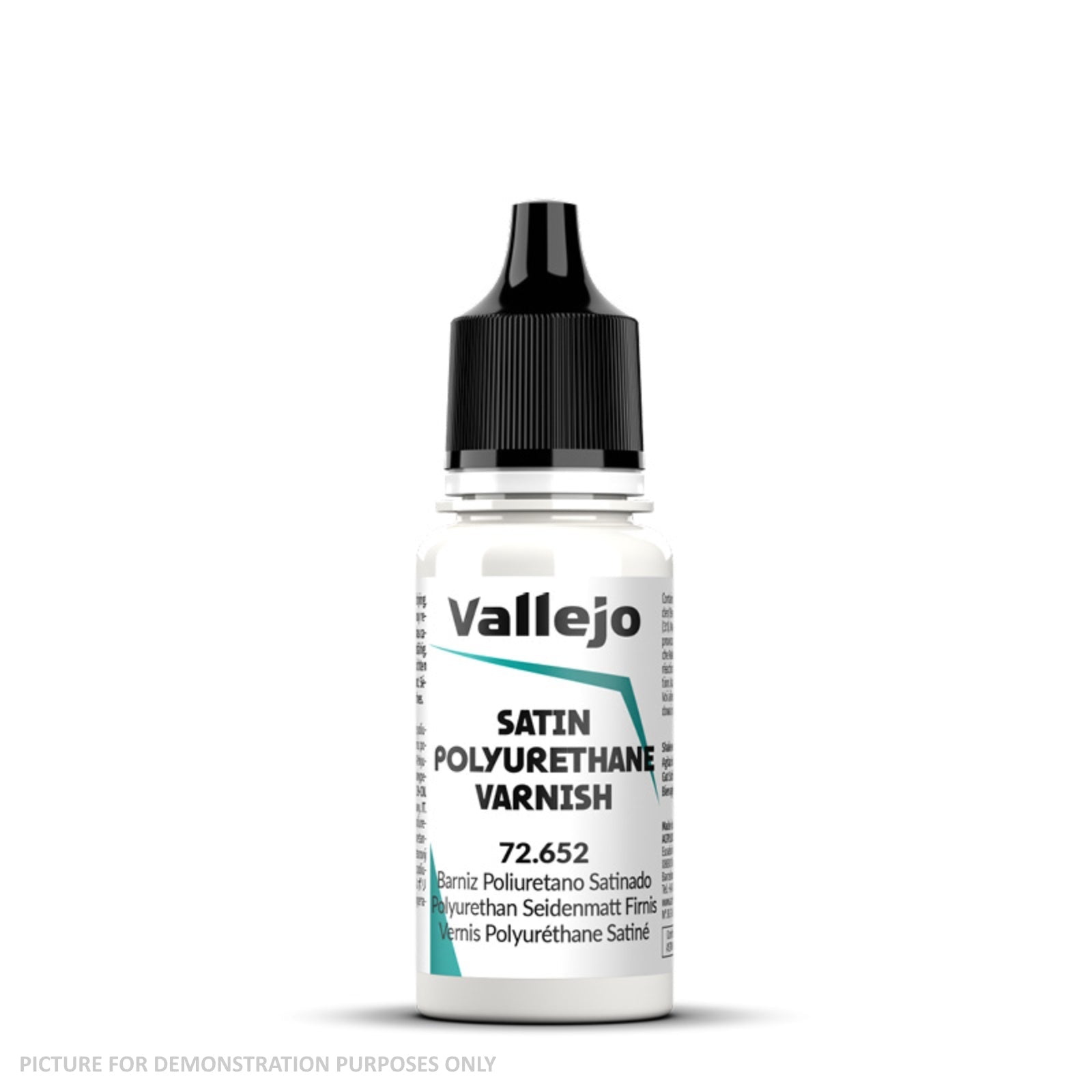 Vallejo Polyurethane - 72.652 Satin Varnish 18ml